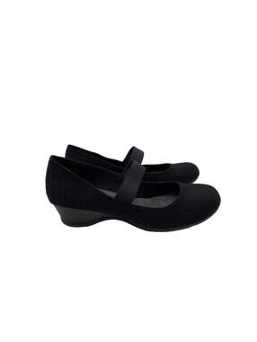 Comfort Plus Predictions Mary Jane Shoes Women Size 7 Black Slip On 79438